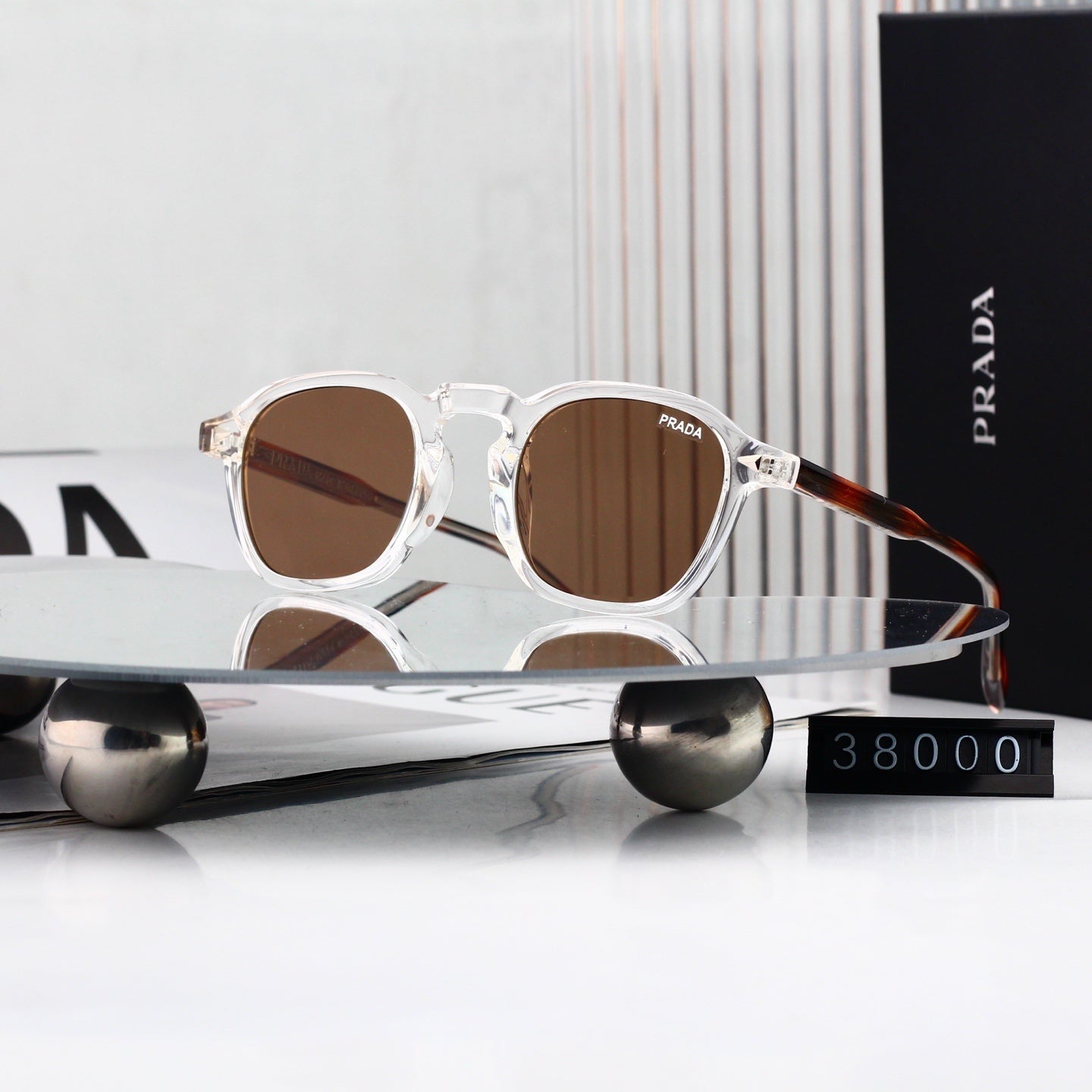 Fashion Metal Frame Polygon Sunglasses Women Trendy 38000