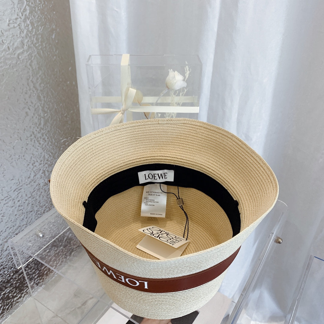 Flat Top Belt Bucket Hat