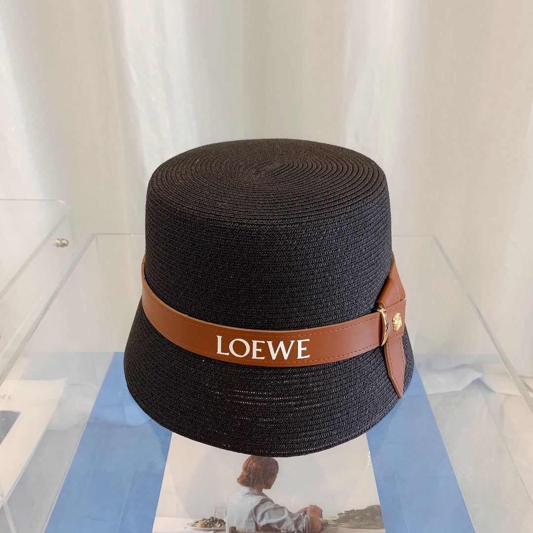 Flat Top Belt Bucket Hat