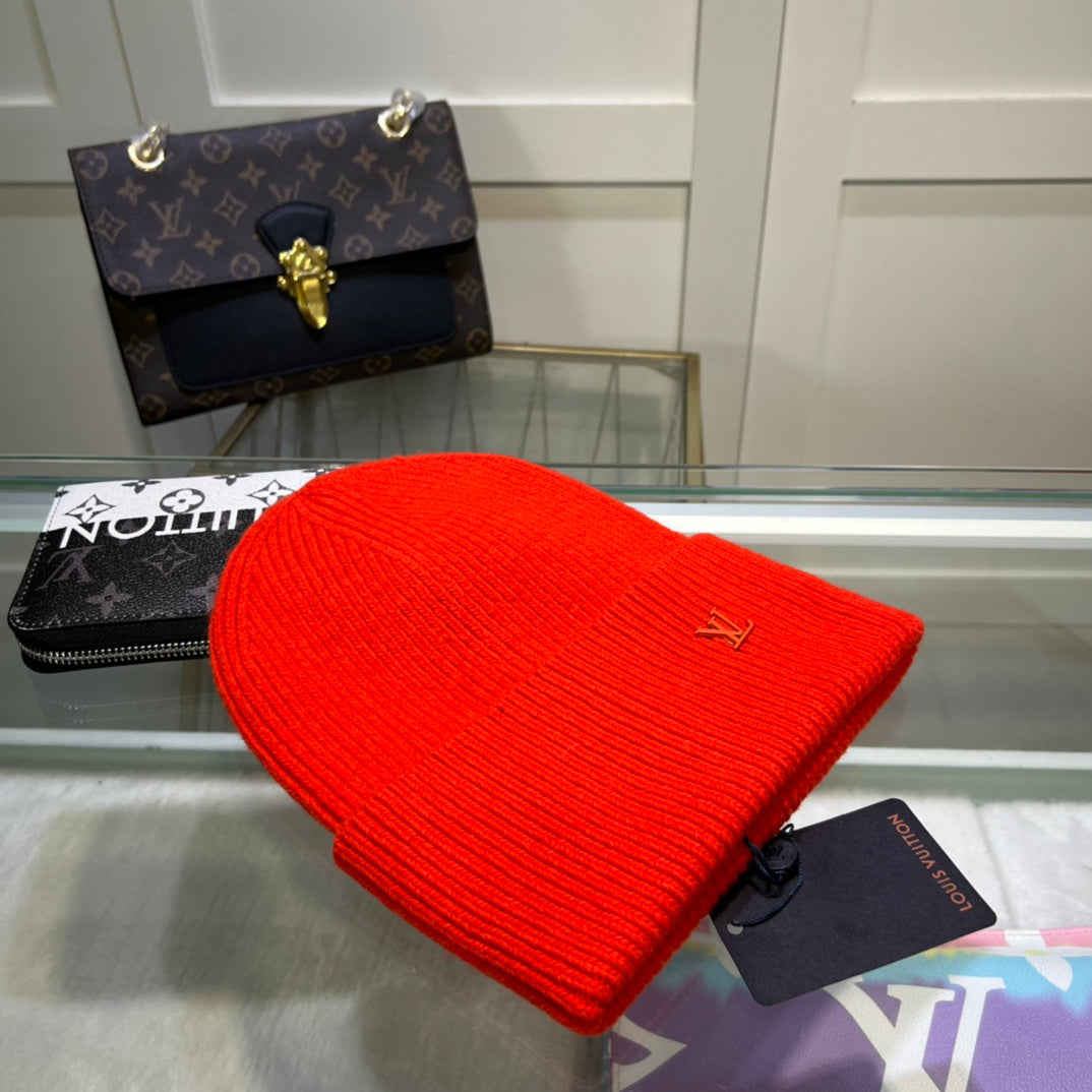 Fashionable Wool Woven Ahead Beanie