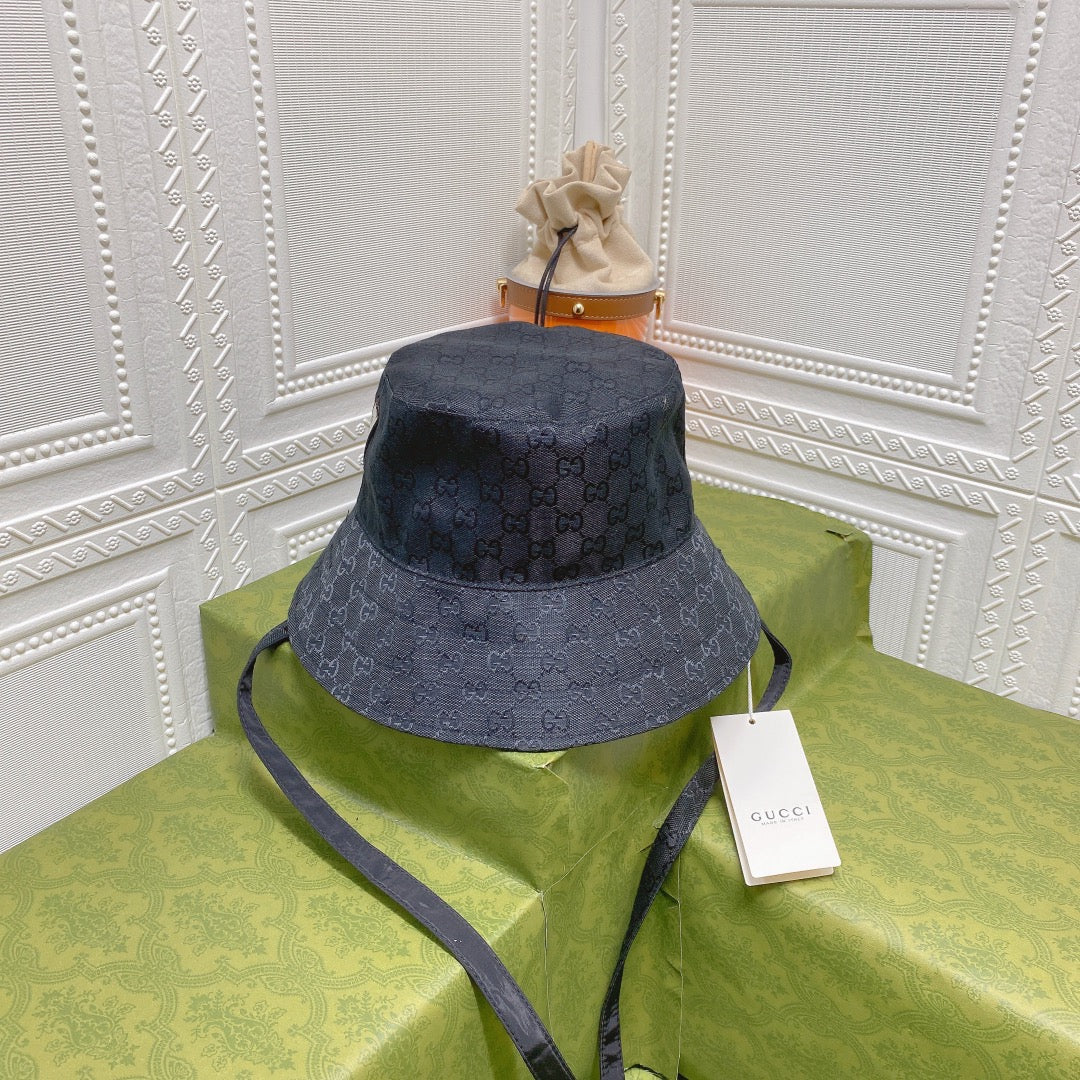 Fashion Double Sided Strap Bucket Hat