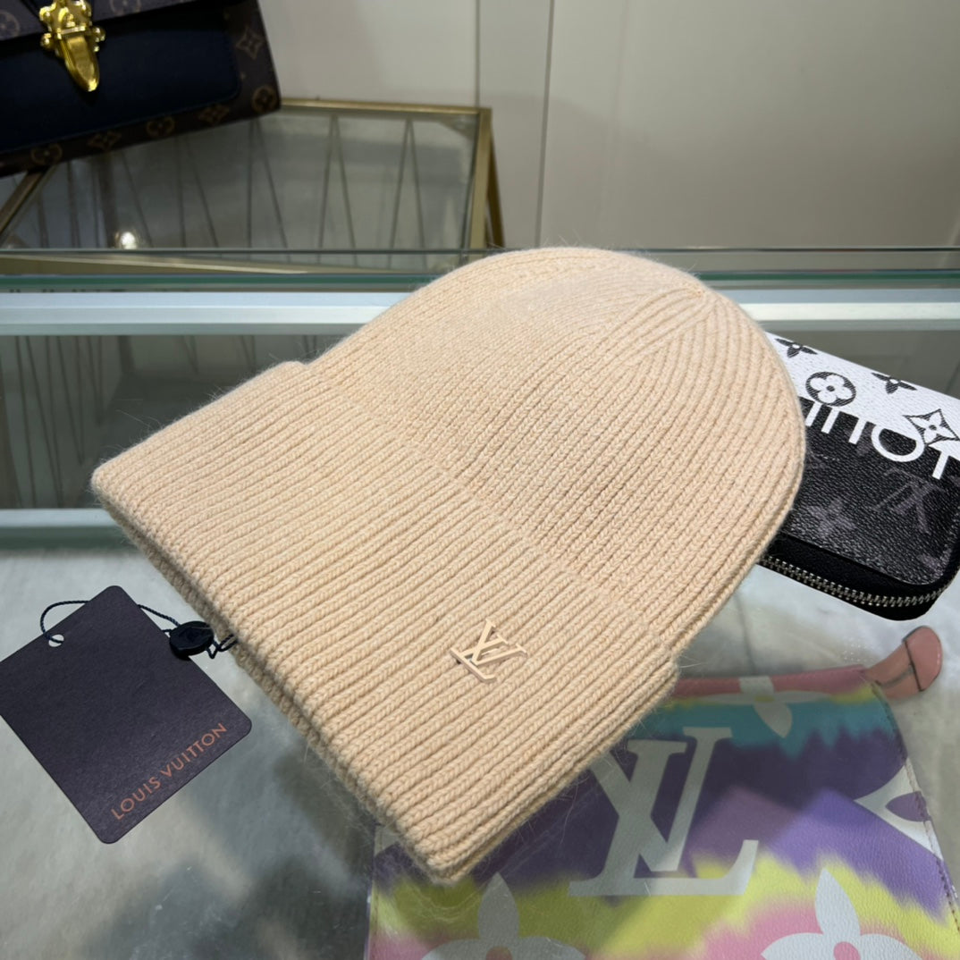 Fashionable Wool Woven Ahead Beanie