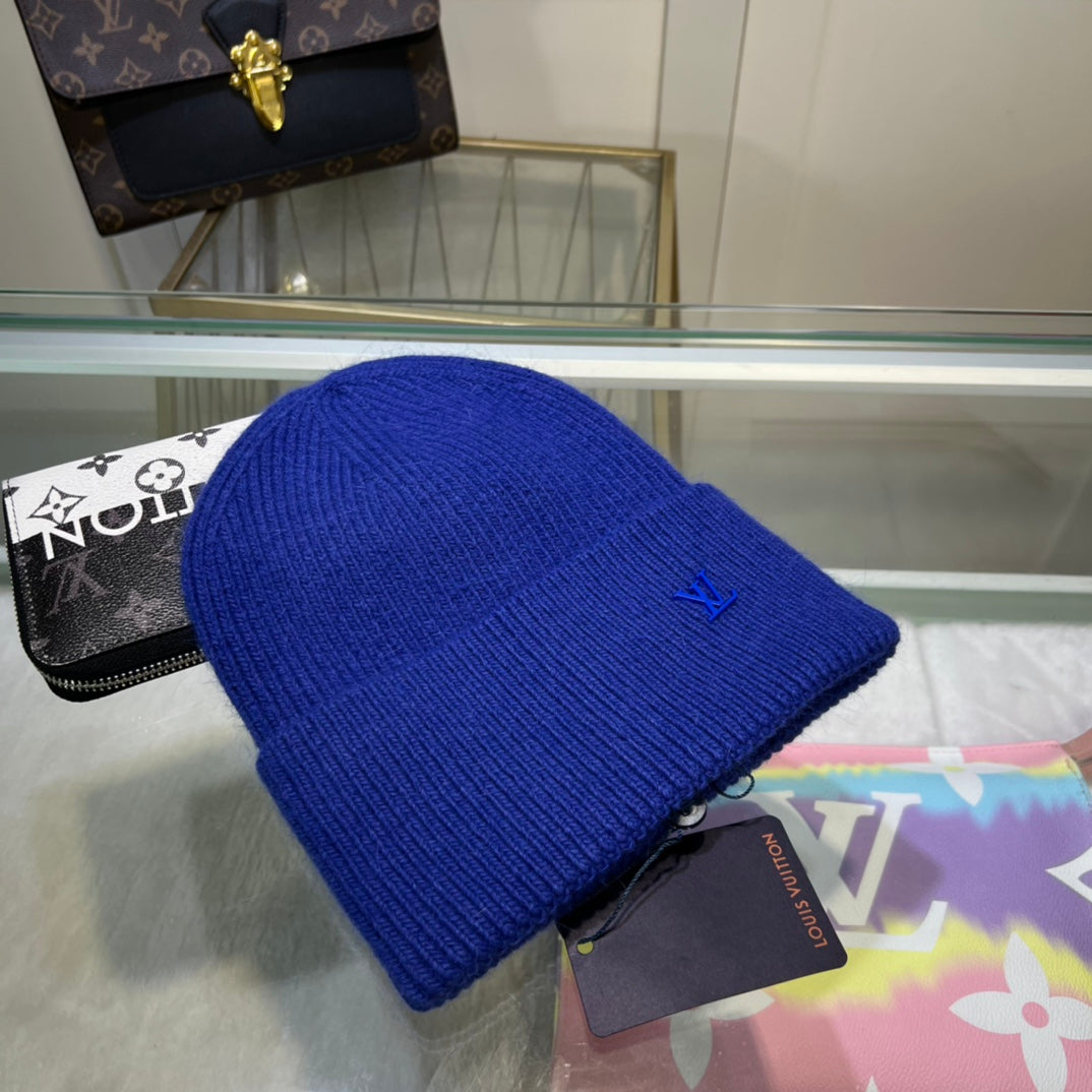 Fashionable Wool Woven Ahead Beanie