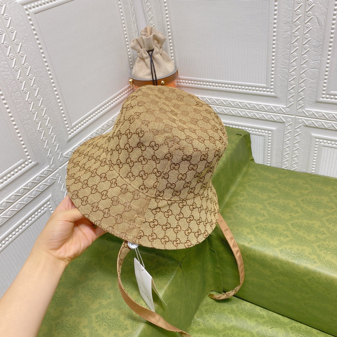 Fashion Double Sided Strap Bucket Hat