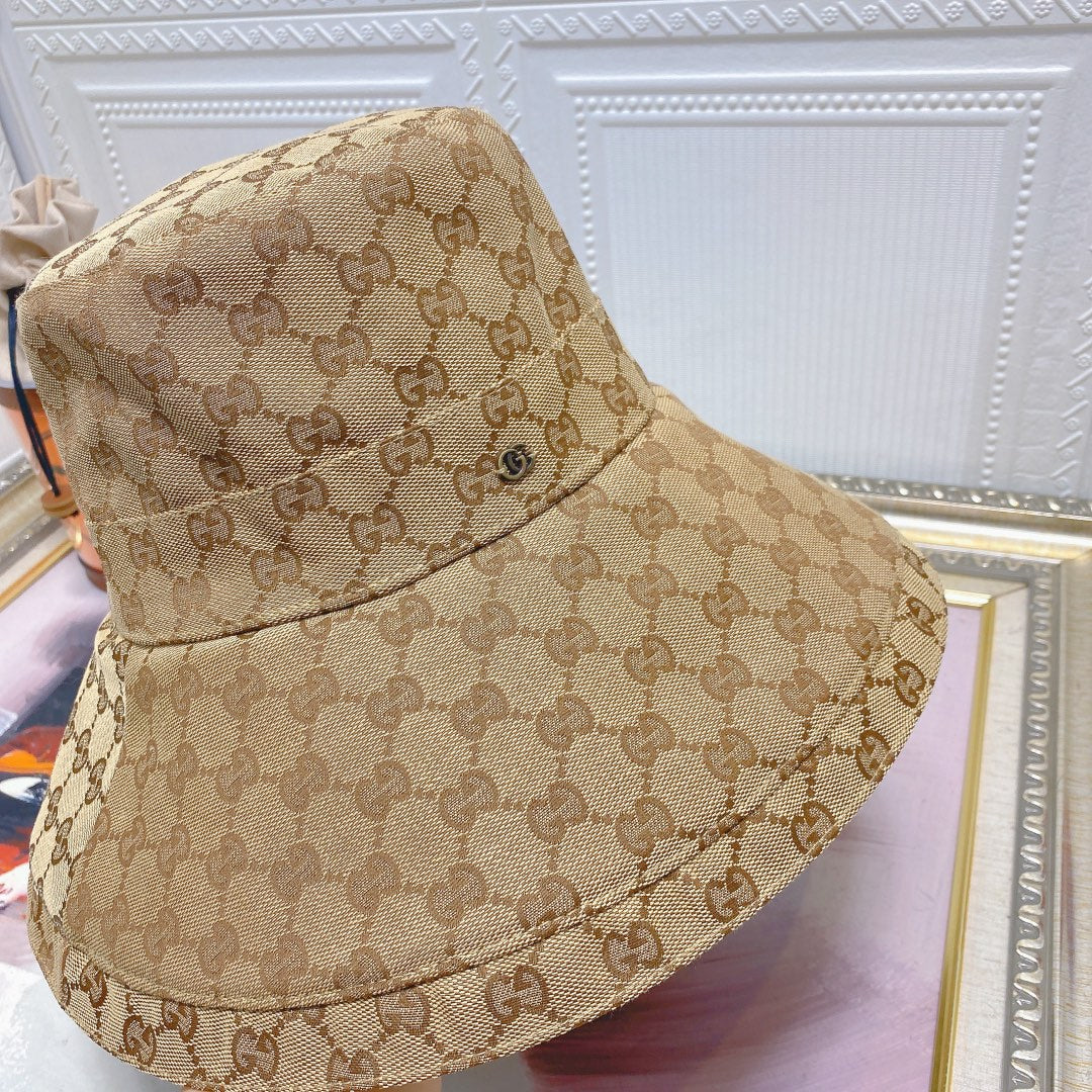 Classic Monogram Wide Brim Hat