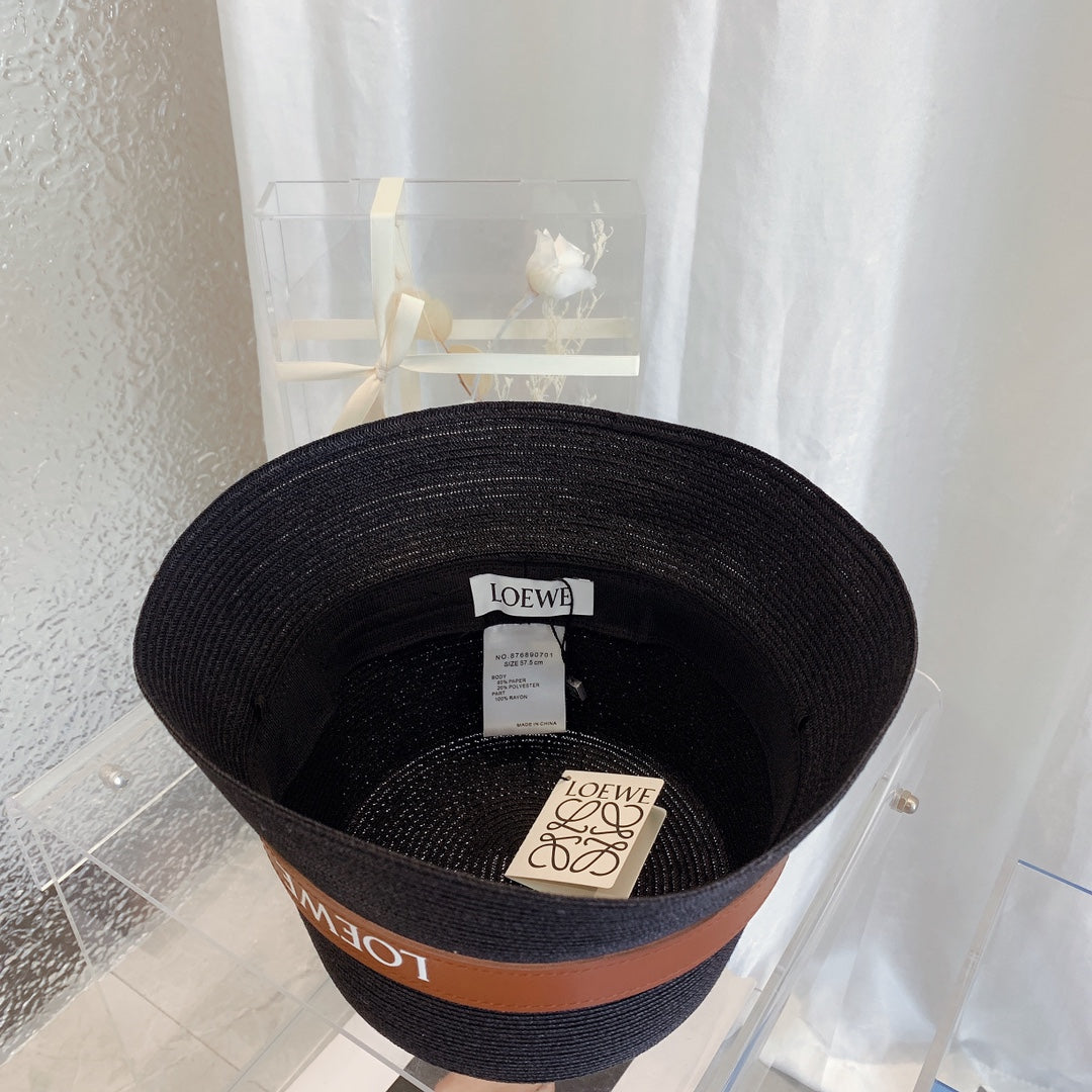 Flat Top Belt Bucket Hat