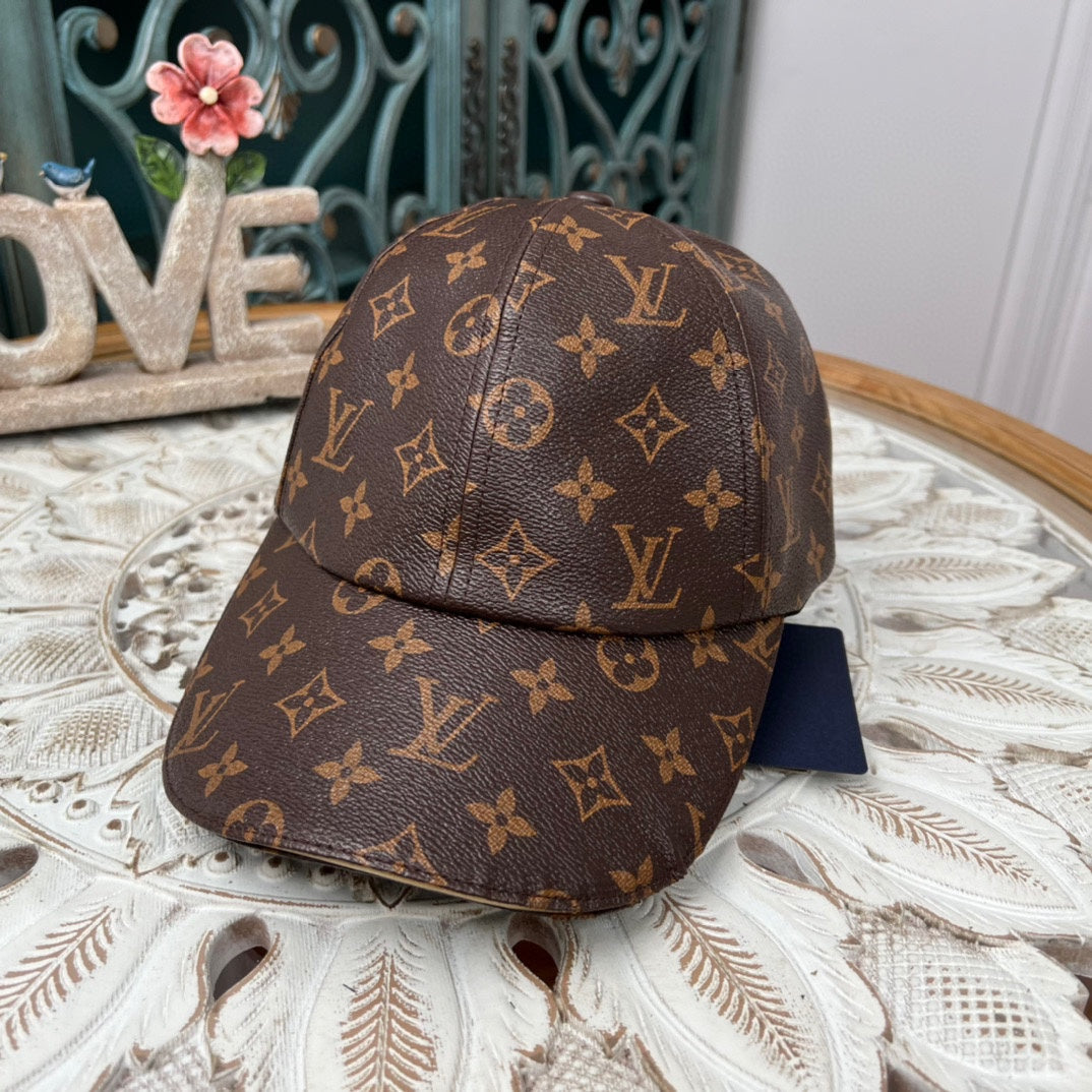 Classic Monogram Print Bucket Hat/Ball Cap