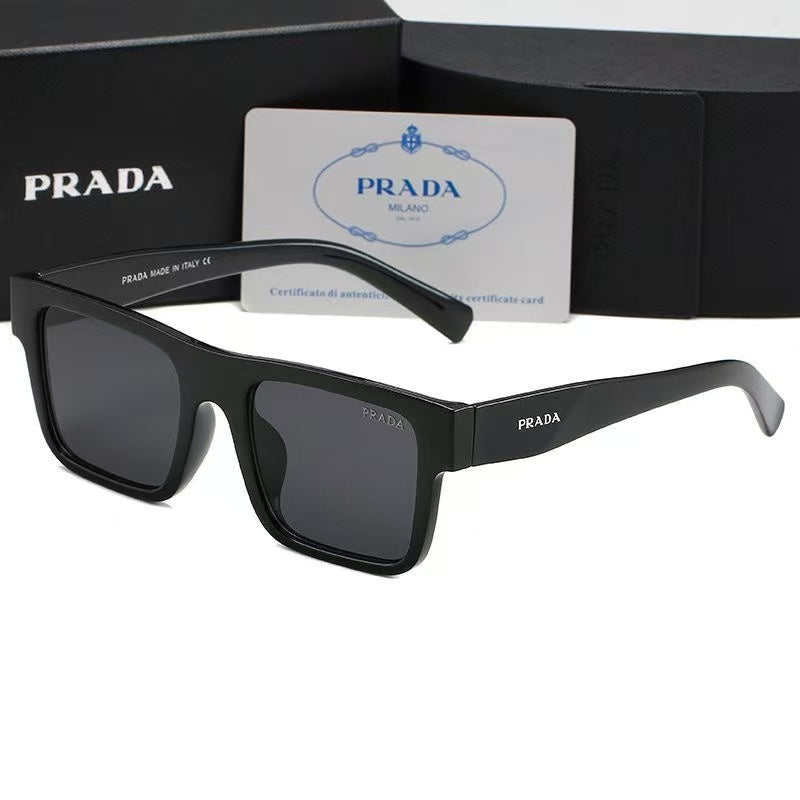 European and American fashion trendy square-frame sunglasses