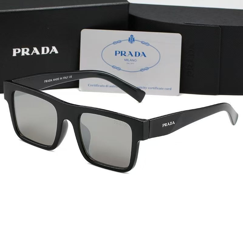European and American fashion trendy square-frame sunglasses