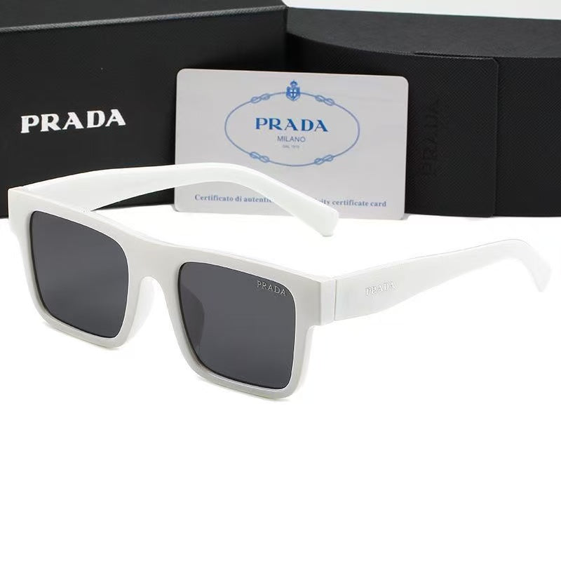 European and American fashion trendy square-frame sunglasses