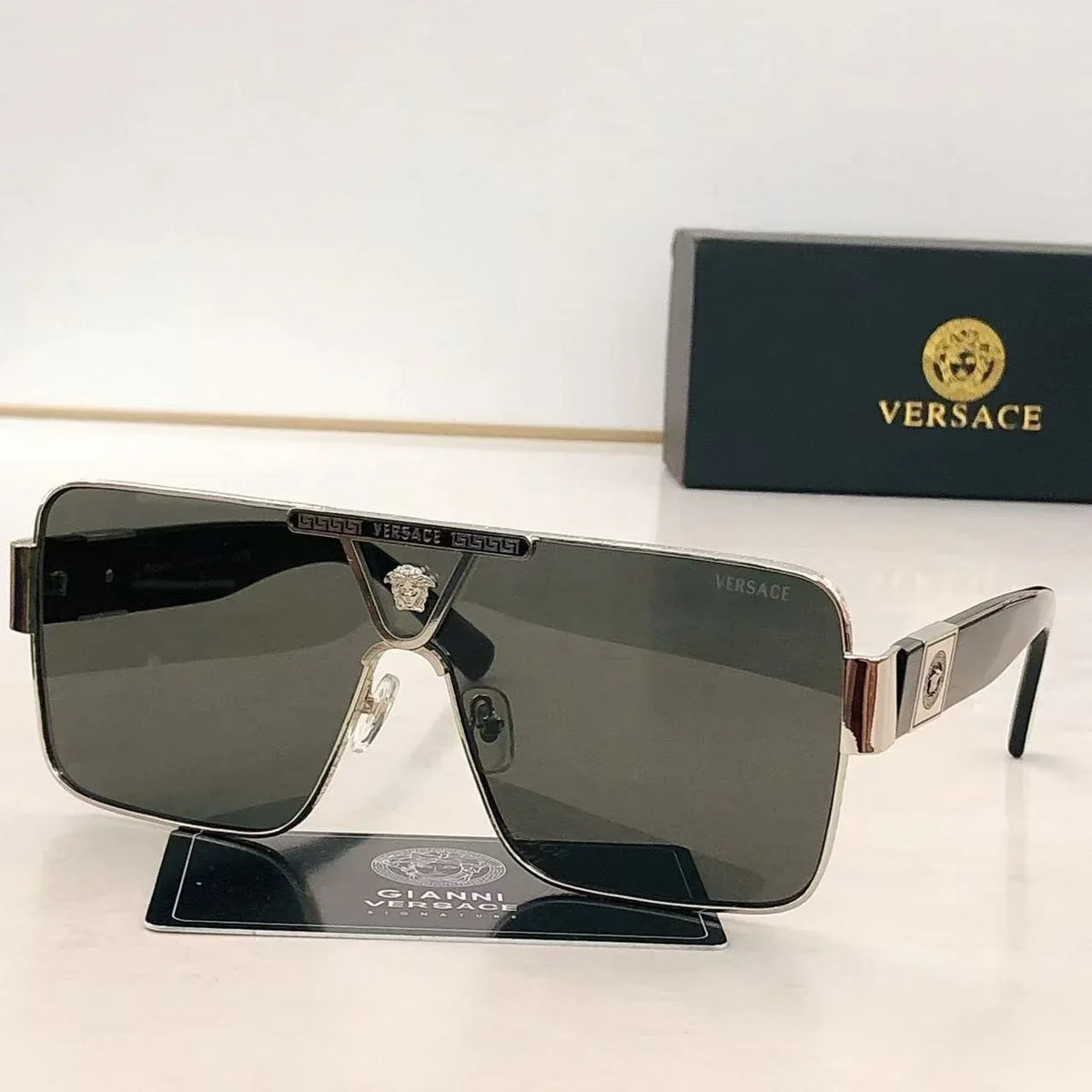 European and American style UV-protective metal sunglasses
