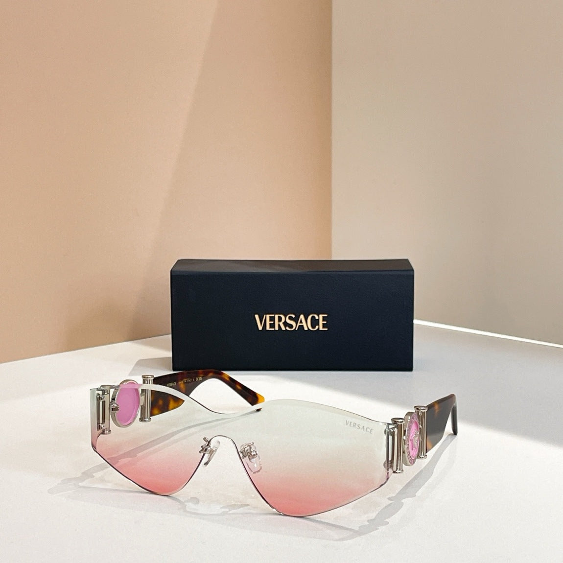Stylish and unique frameless sunglasses