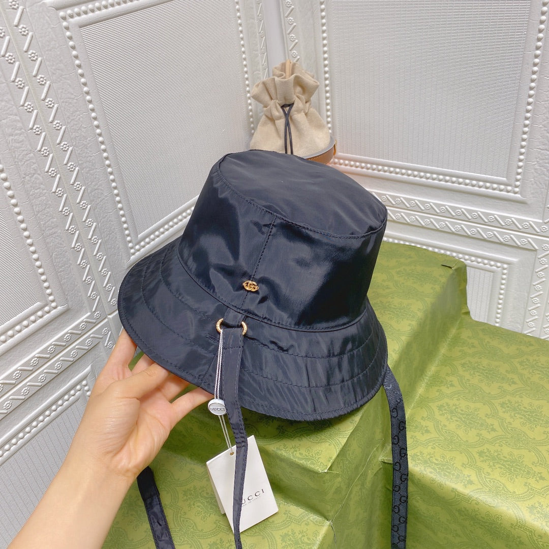 Fashion Double Sided Strap Bucket Hat