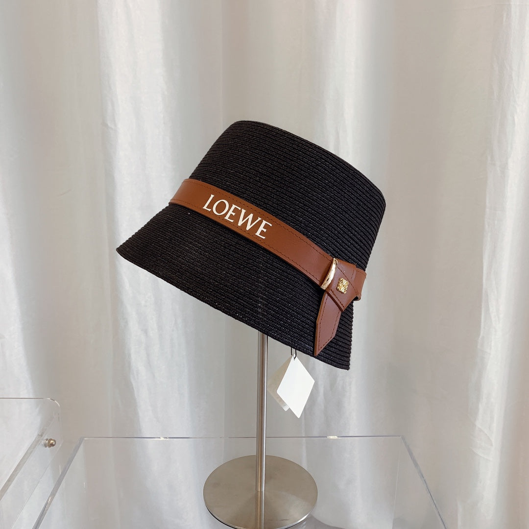 Flat Top Belt Bucket Hat
