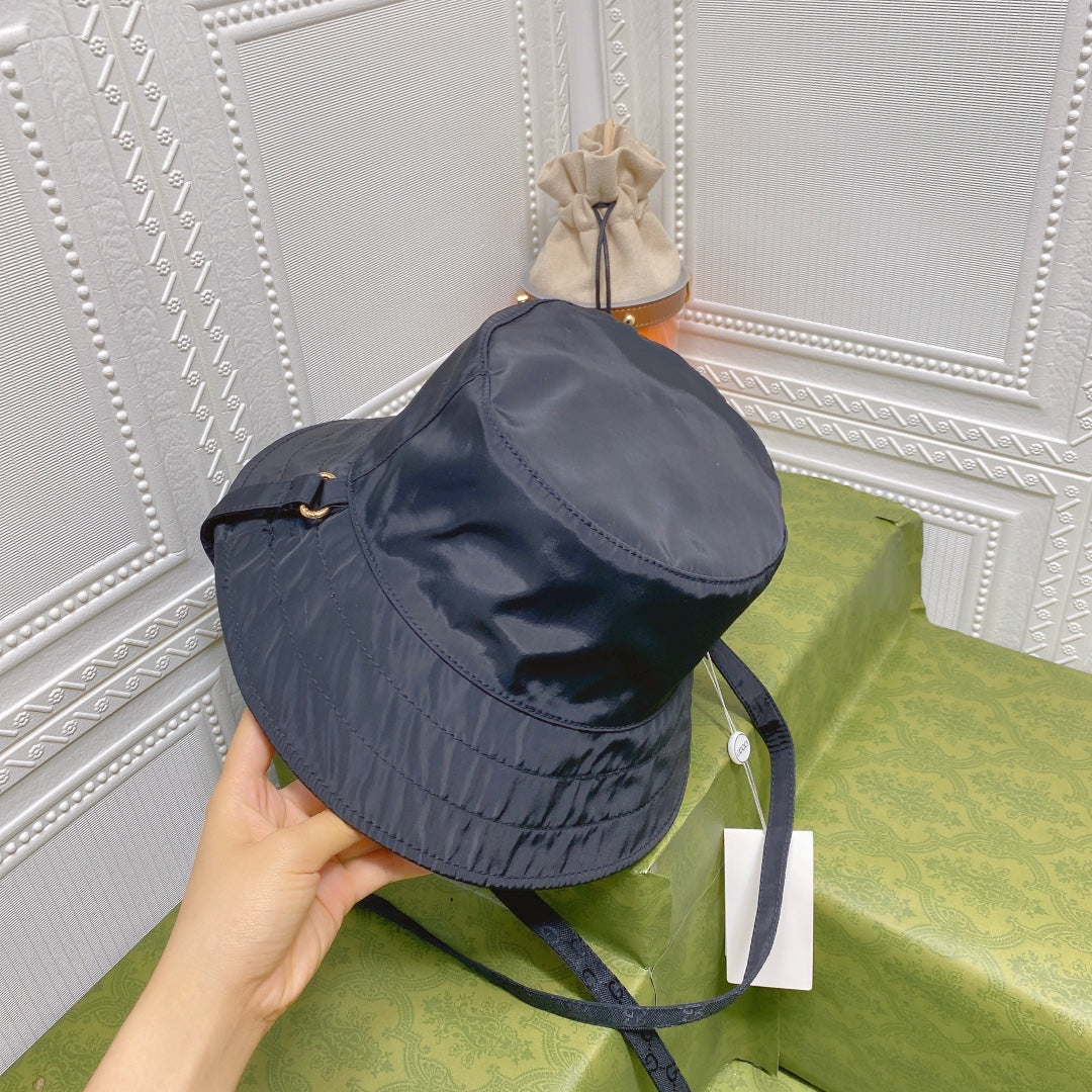 Fashion Double Sided Strap Bucket Hat