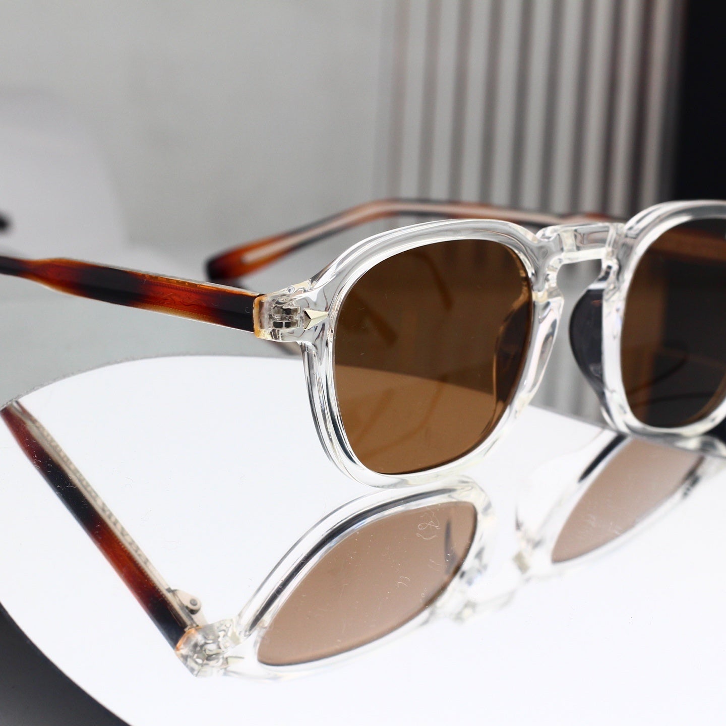 Fashion Metal Frame Polygon Sunglasses Women Trendy 38000