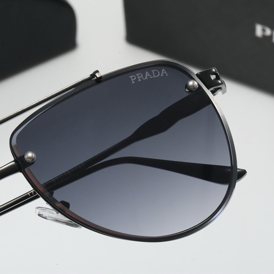 New metal fashion trend sunglasses 3823
