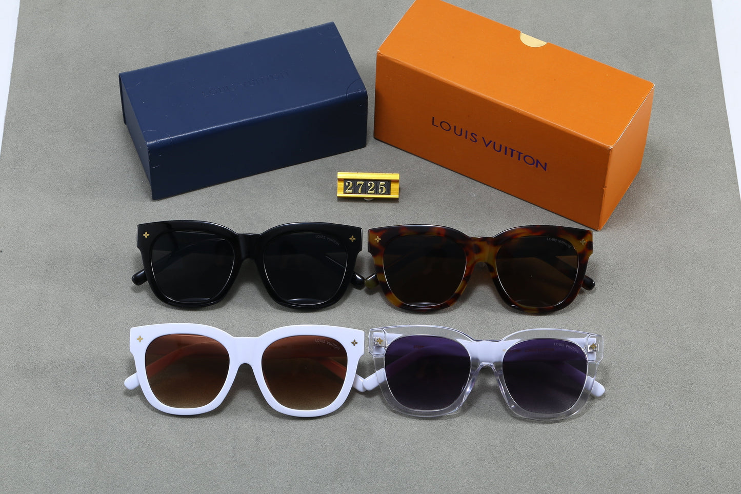 New European and American style thick-rimmed high-end sunglasses 2725