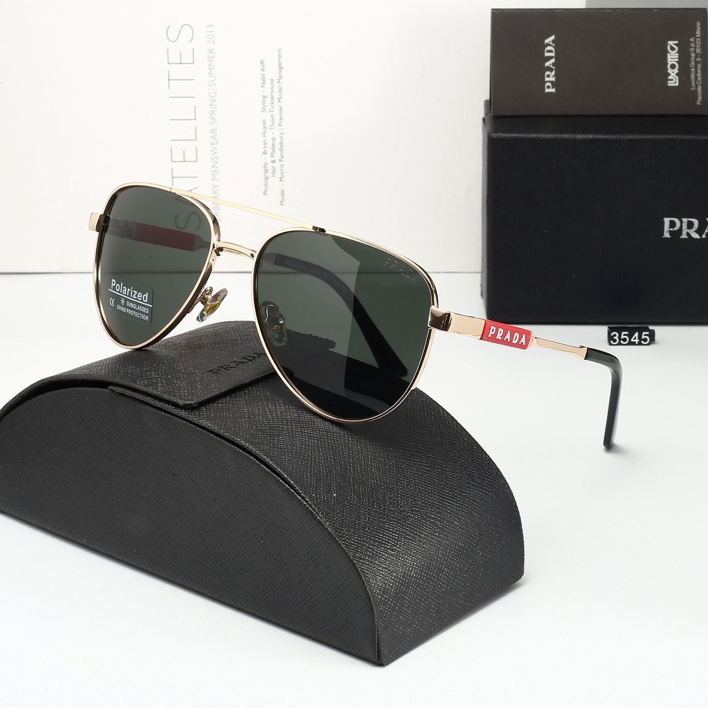 Outdoor leisure travel UV400 anti-glare sunglasses 3545