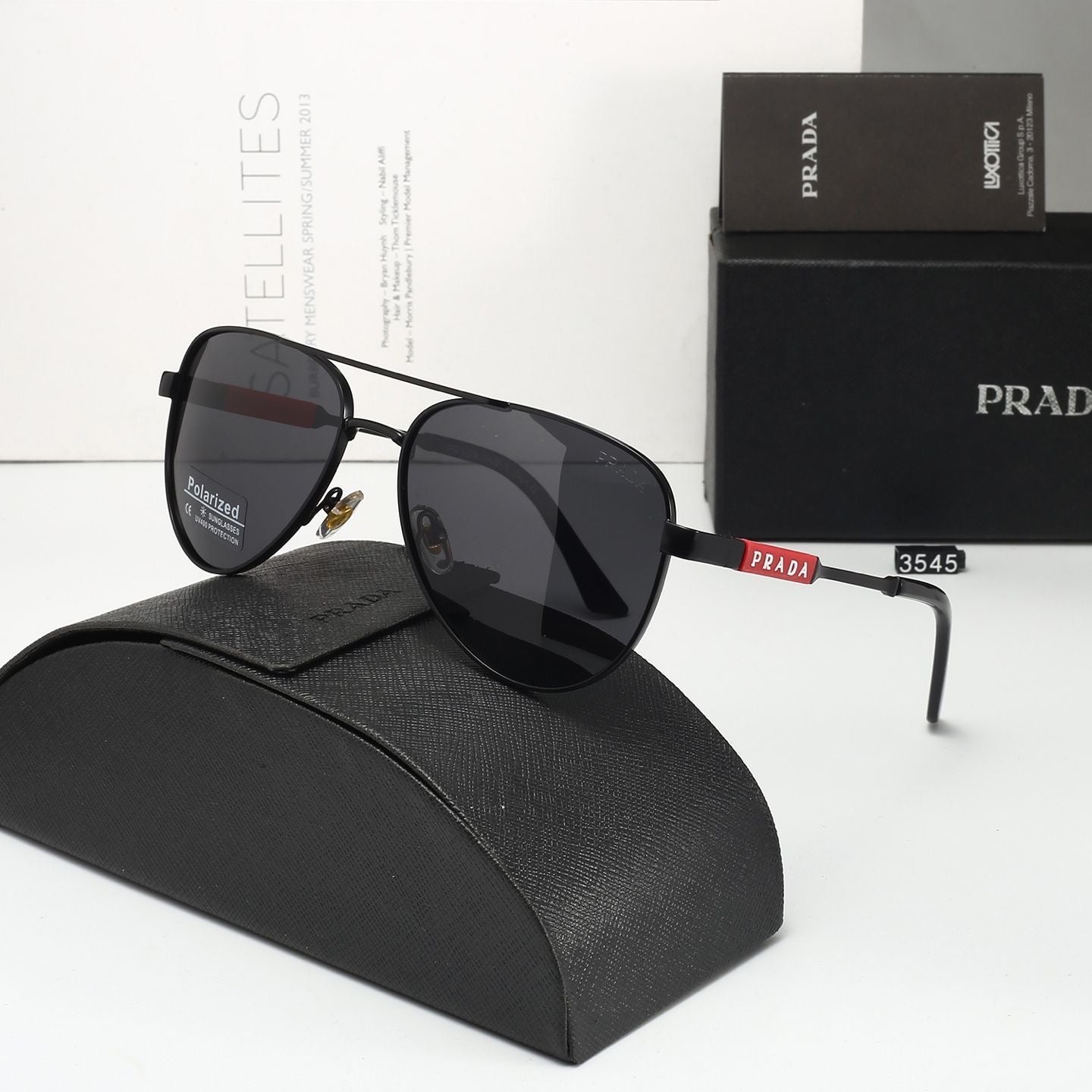 Outdoor leisure travel UV400 anti-glare sunglasses 3545