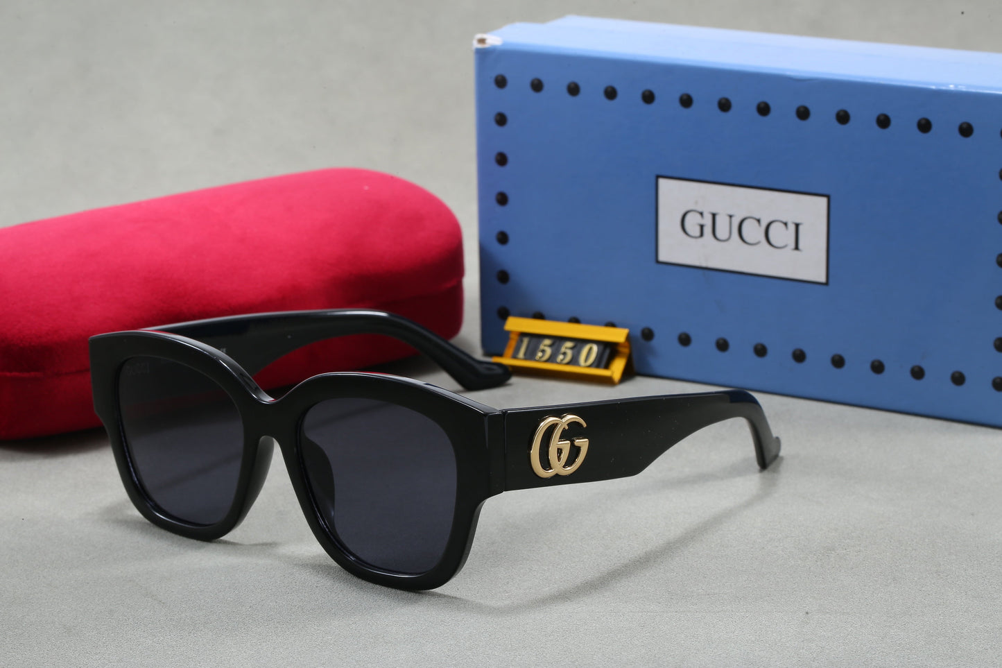Round frame fashion sunglasses 1550