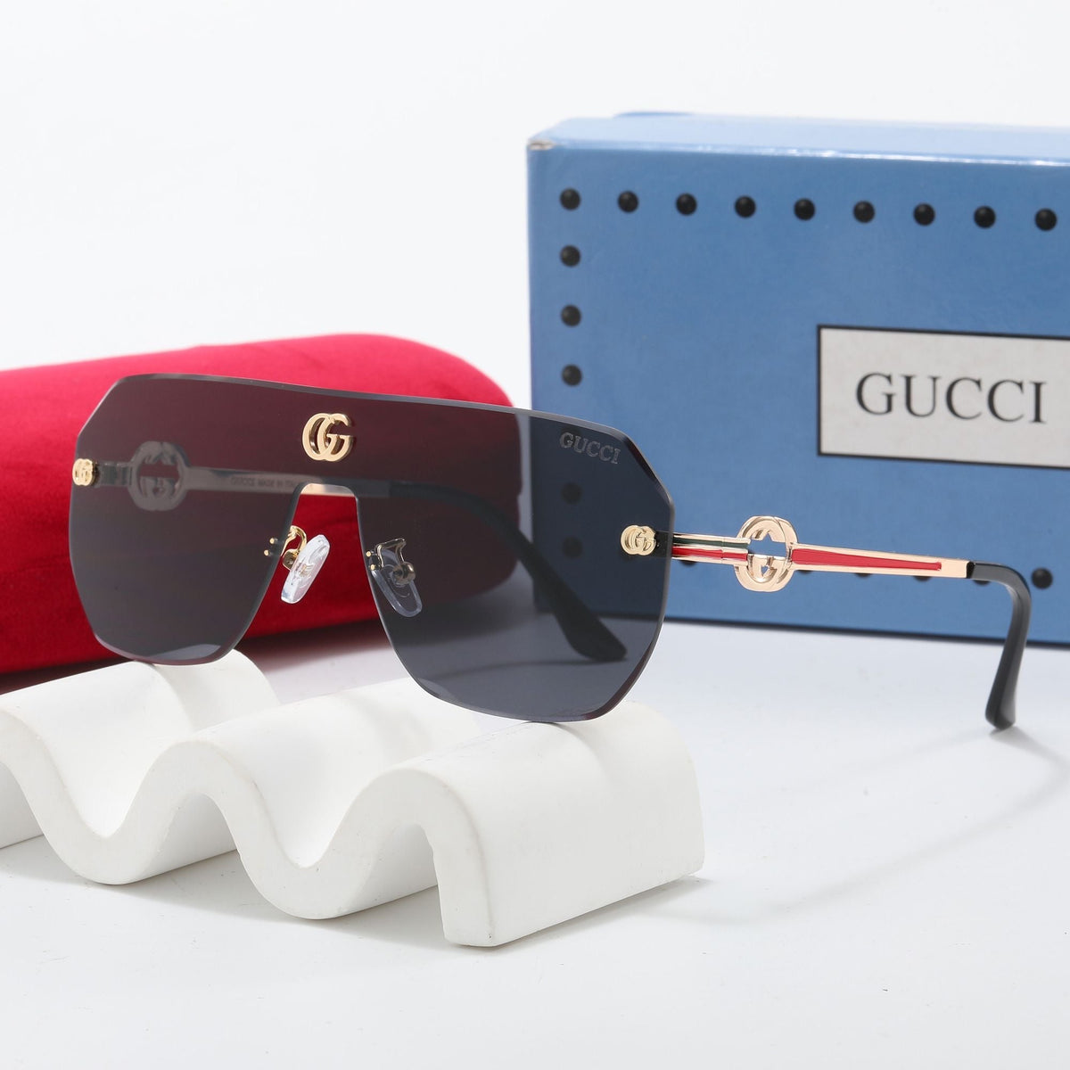New European and American style frameless sunglasses