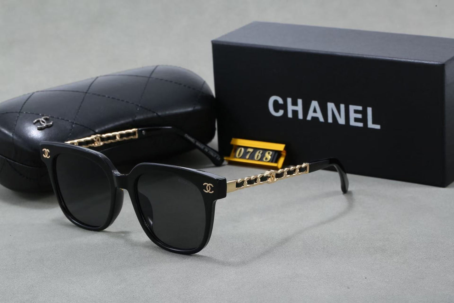 6-color chain fashion sunglasses 0768