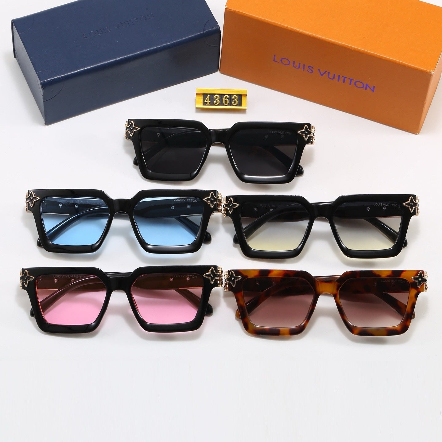 Stylish unisex UV-protective sunglasses 4363