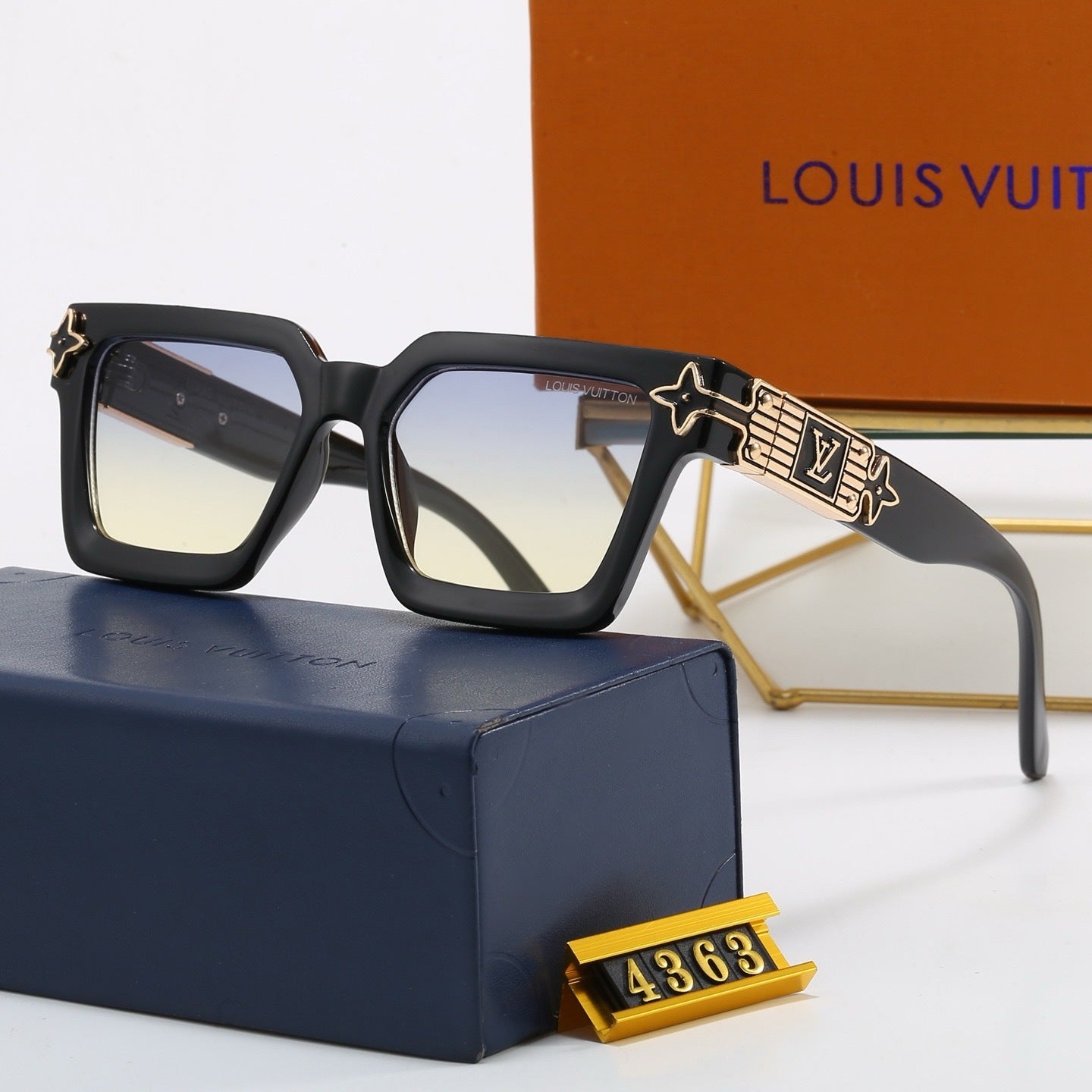 Stylish unisex UV-protective sunglasses 4363